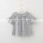S33522W Casual New Baby Girls Tops Cute Printed Flare Sleeve Blouses