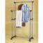 Expandable Single-Rod Clothes Hanger Rack