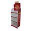Iron steel easy moving wheeling display rack HS-ZS17