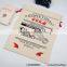 Stocked gift Personalized santa sack jute with drawstring