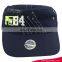 Fashion 3D embroidery and printing navy blue army hat flat top military hat