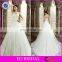 CE500 Beautiful China Custom Made Sweetheart Cathedral Train Lace White Ready Made Wedding Dress
