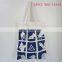 fashionable pure cotton portable shopping bag