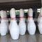 HI 0.6mm PVC Giant inflatable bowling pins with logo for sale