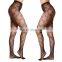 Beauty's Love Revealing Fancy Lingerie Transparent stripe stocking sexy hot women stocking Fishnet Pantyhose