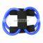 Bodybuilding Exercise Tubes 8 Shape Latex Resistance Band Set for Yoga Training