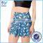 Yihao Trade Assurance 2015 Summer Tennis Skirt Girls Printed Pleated Skirts