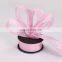 high quality gift wrapping roll organza flower wrapping gift packing roll