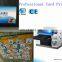 SLJET atm pvc card embossing uv inkjet led a2 printing machine printer price