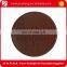 Factory supply leather pu coaster with debossed logo