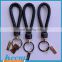 Made in China Custom Wholesale gold leather tassel keychain