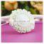 Handmade beaded accessories white color wholesale natural button