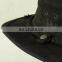 Made of Top Quality Genuine Bafullo Nebuck Leather Hat Black Color 2017