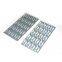 Galvanized steel building material wood connector custom mending roof truss nail plate