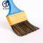 Many size synthetic fiber paint brush with plastic handle