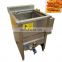 Electric heating square circular fryer vegetable meat fry machine for sale