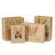 Colorful craft low cost paper bag with handle
