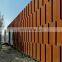 ASTM A588 Exterior Corten wall cladding