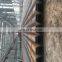High Quality 12mm thick different types of U type Z type used steel sheet pile
