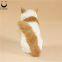 ITZZZ Realistic Life Size Furry Simulation Cat nap Cute Cat Kitty Sleeping in Basket Decoration Collectible Photography Props