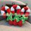 Pet toy dog chew Christmas candy cane as gift for dog