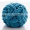 0.14NM soft chunky 100% polyester chenille fancy yarn with multi colors