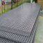 Walk way metal sheet drainage channel with strong structure and ventilating performance