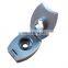 HQ Titanium  foldable  metal cigar punch with stainless steel blade