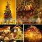 USB Operated Sound Activated LED Music String Lights 5M 10M Garland Home Party Decoration