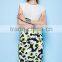 Summer Printed High Waist Office Lady Tight Pencil Skirt