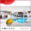 Aqua Park Equipment Fiberglass Rainbow-Colored Pool Slide