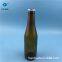330ml brown glass beer bottle directly sold by  manufacturer
