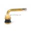 90 Degree Bend Tubeless Brass Truck Tire Valve Stems Tyre Changer TR570C