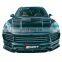 Carbon fiber front lip rear diffuser and side skirts for Porsche cayenne 9Y0 cmst style carbon fiber parts for new cayenne 9Y0