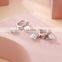 S925 Needle Bling Crystal Butterfly Stud Earrings Women Party Butterfly Earrings For Gifts