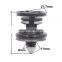 Auto Door Trim Panel Wheel Eyebrow Fixing Clips Interior Plastic Fastener Clips For VW Audi
