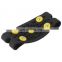 Anti Slip Climbing Crampon Cleats 5-Stud Rubber Safety Shoes Cover Shoes Magic Spike Ice Gripper