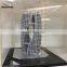 Surface polished cnc machining abs architectural scale model airport