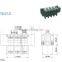 termin Block 16.0mm Pitch Perforation Through Panel Terminal Block Connector 600V 75A