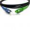 SC/UPC-SC/APC Single Mode G657A G652D Simplex Indoor FTTH Drop Cable Patch cord sc apc sc upc patch cord