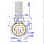 Reluctance Resolver Sensor for EV AC Motor of Golf Cart Forklift Electric Vehicles
