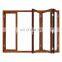 Interior Home Aluminum Glass Aluminum Double Folding Elevator Door