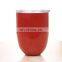 Hot Selling Egg Shape Stainless Steel Wine Tumbler with Custom Logo