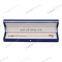 Fadeli factory wholesale custom logo plastic blue jewelry necklace pendant box