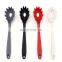 High Quality Silicone Spaghetti Pasta Spoon Silicone Spoon None-Slip Silicone Spoon