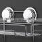 Hot Sale New Design Suction Cup Wall Mounted Storage Rack Bathroom Organizer