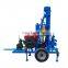 Kenya Hot selling 80m portable diesel hydraulic water well drilling machine/water well drilling rig