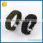 Hot promotion paracord survival bracelet with log/adjustable survival bracelet wholesale