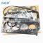 Engine parts cylinder head gasket V2403 engiine full gasket set for forklift