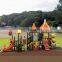 Eco-friendly children large plastic slide used commercial playground equipment for sale